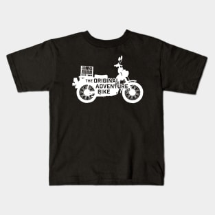 The Original Adventure Bike (White) Kids T-Shirt